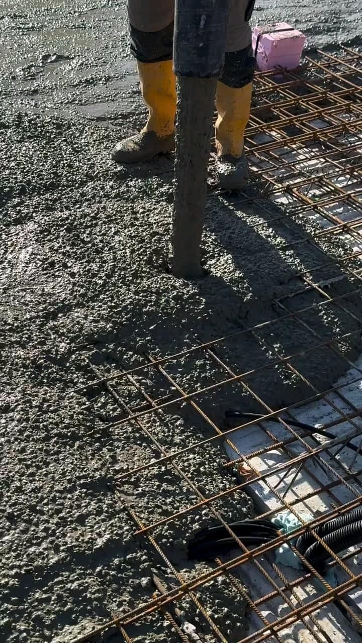 Concrete pour