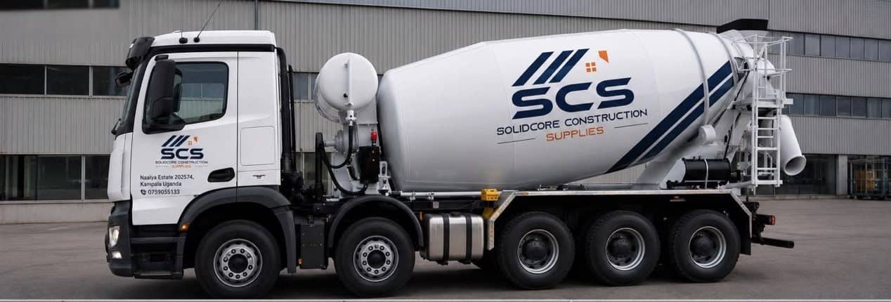 SolidCore concrete mixer truck